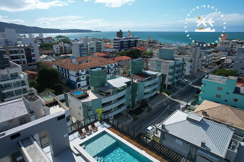 Adra 106 - Apartamento no centro de Bombinhas - Rooftop com