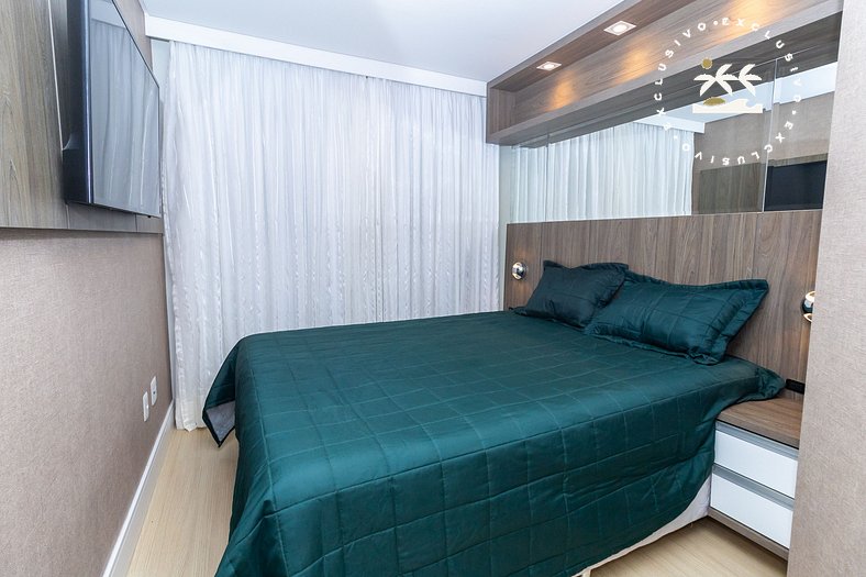 Boulevard 222D - Excelente apartamento em condomínio de luxo