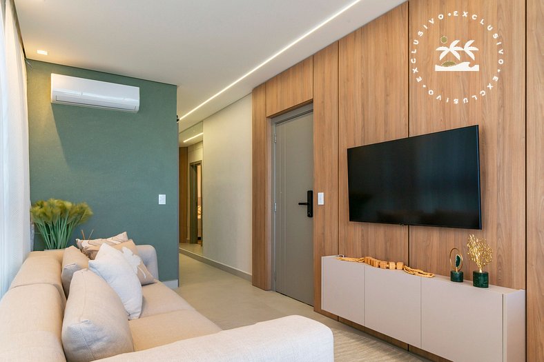 Residencial East Wind 202 - Excelente apartamento 3 Suítes,